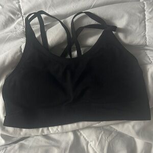 Ryka Black Racerback Sports Bra